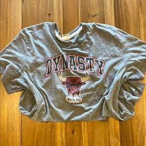 HOMAGE Gray Dynasty Short Sleeve Tee